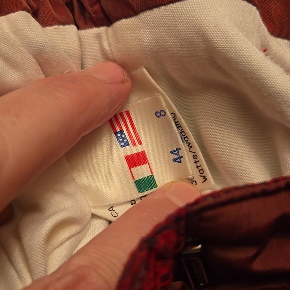 Steinebronn Vintage Red Embroidered Snowpants - Picture 10 of 12